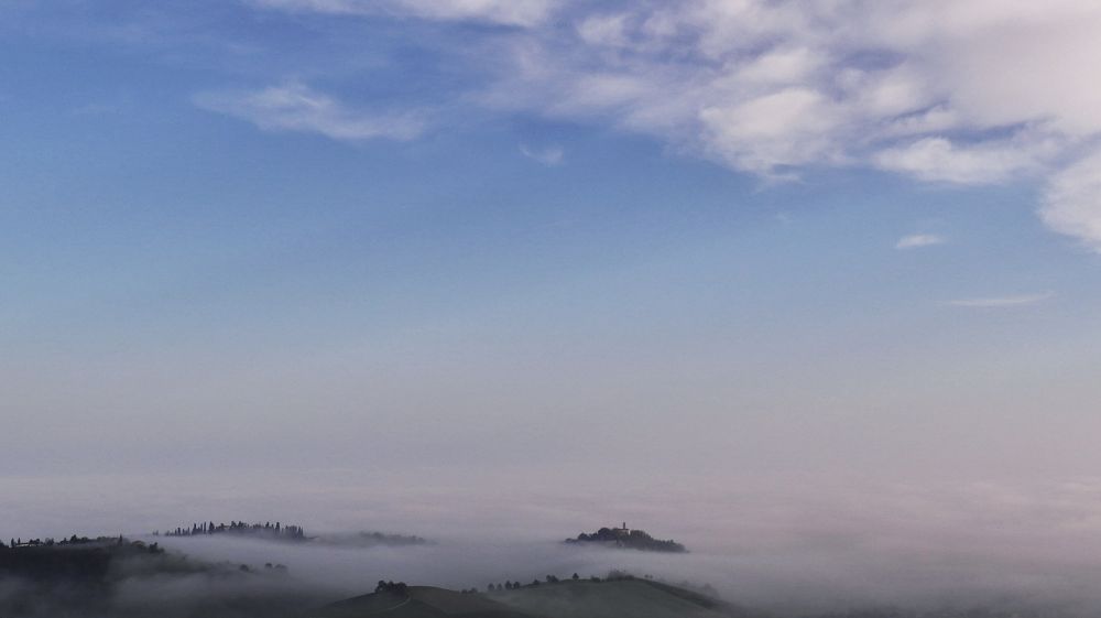 pianura padana nebbia puianello