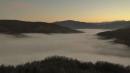 lago di nebbia inversione termica