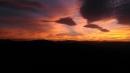 nuvole lenticolari vezzano tramonto