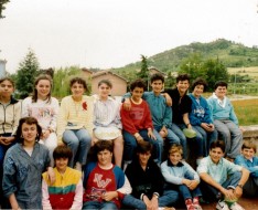 1986 seconda media a vezzano