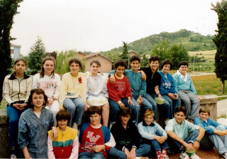 1986 seconda media a vezzano