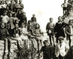 1940 elementari vezzano gita canossa