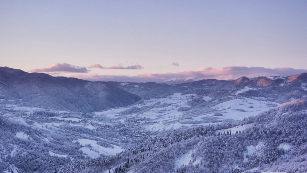 neve vezzano appennino