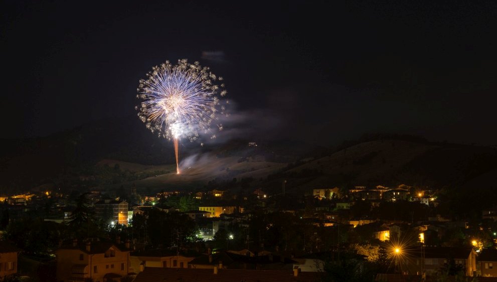 fuochi artificio sagra vezzano 2015 di andrea tosi