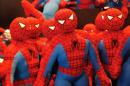 Movimento 5 Stelle spidermen v per vendetta - foto di Joe Shlabotnik